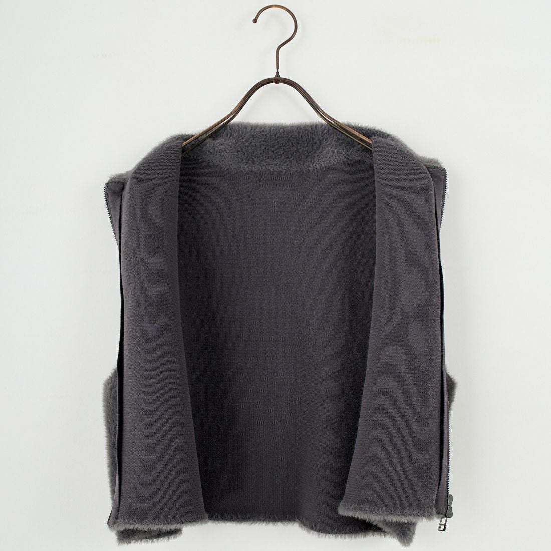 CLOCHE [クロシェ] もこもこファーベスト [55285509] ﾁｬｺｰﾙ