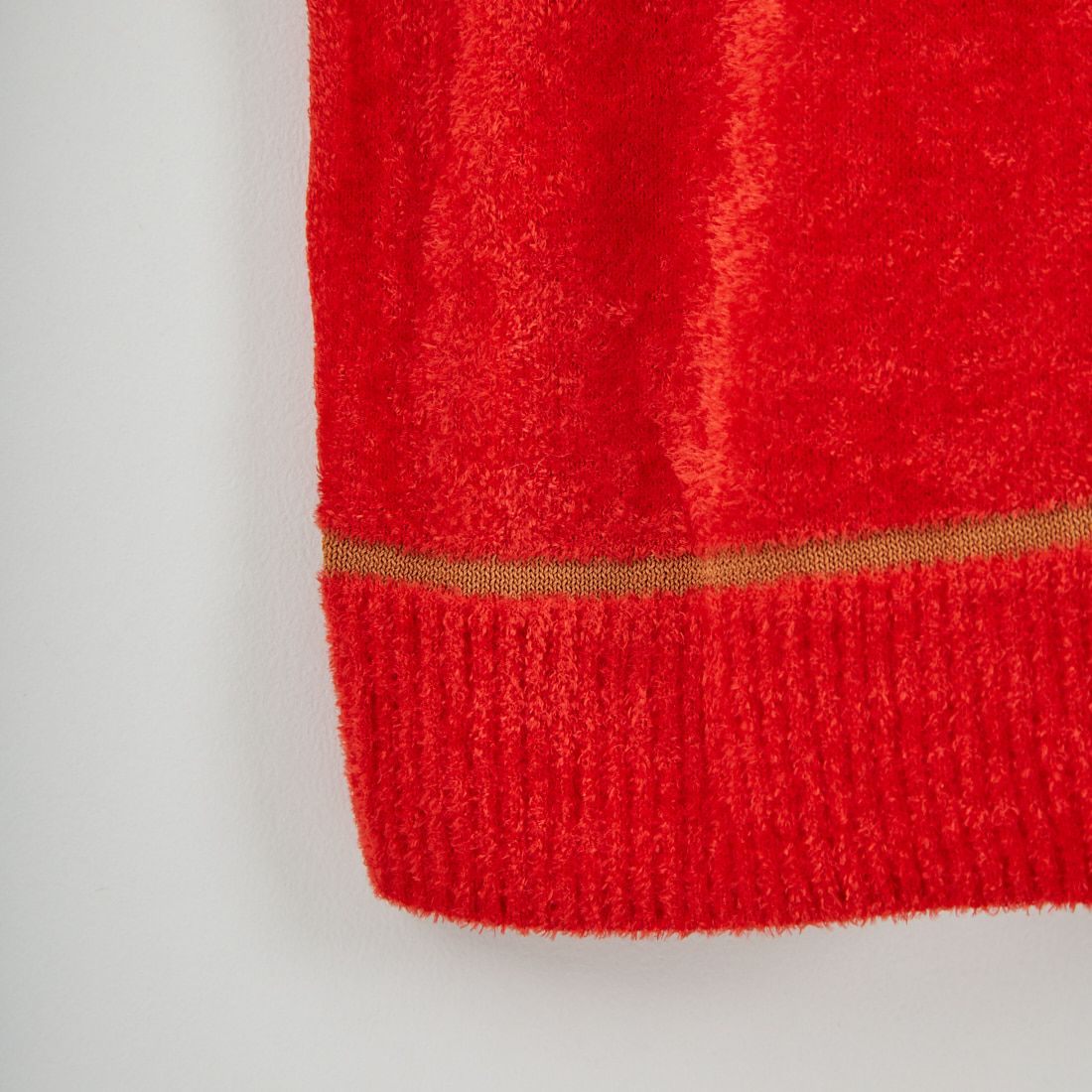 WHYTO. [ホワイト] ワイドボーダーニット [WHT25FKN4034] RED