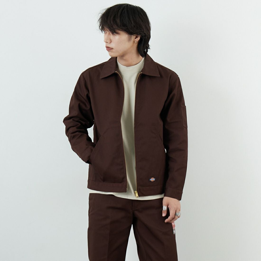 71 Dﾌﾞﾗｳﾝ&&モデル身長：179cm 着用サイズ：M&&