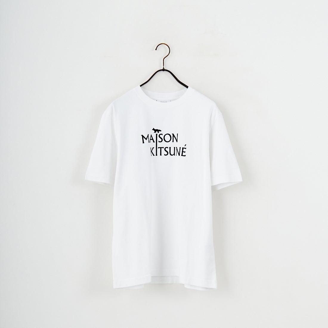 MAISON KITSUNE [メゾン キツネ] PILLAR コンフォートTシャツ [PM00115KJ7025] P100 WHITE