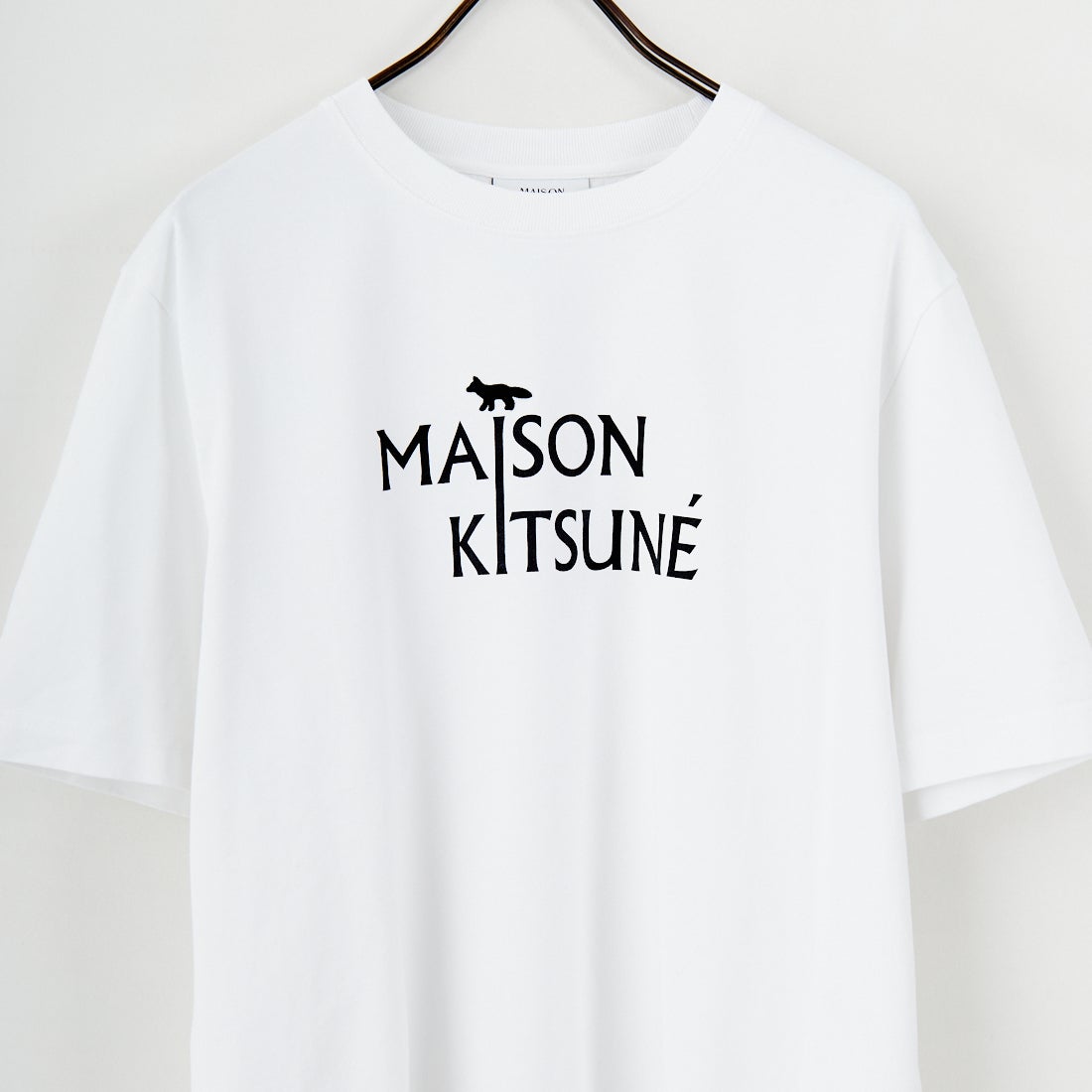 MAISON KITSUNE [メゾン キツネ] PILLAR コンフォートTシャツ [PM00115KJ7025] P100 WHITE