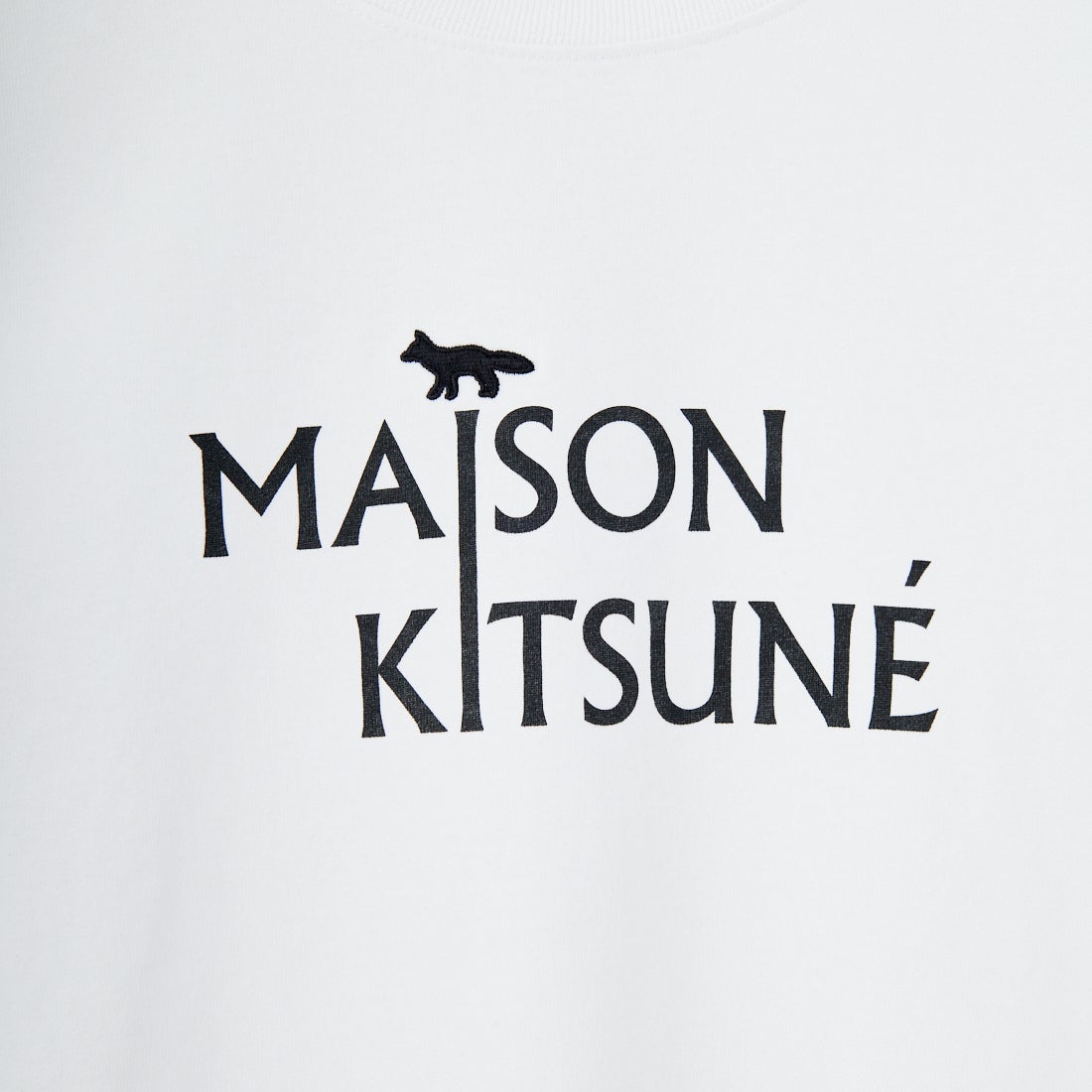 MAISON KITSUNE [メゾン キツネ] PILLAR コンフォートTシャツ [PM00115KJ7025] P100 WHITE