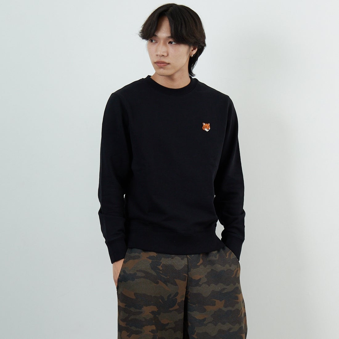 P199 BLACK&&モデル身長：179cm 着用サイズ：S&&