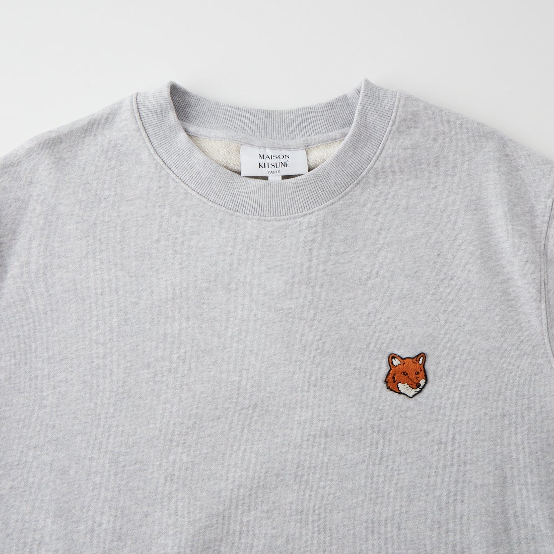 MAISON KITSUNE [メゾン キツネ] フォックスヘッド レギュラースウェット [PM00303KM0340] H120 L.GRE
