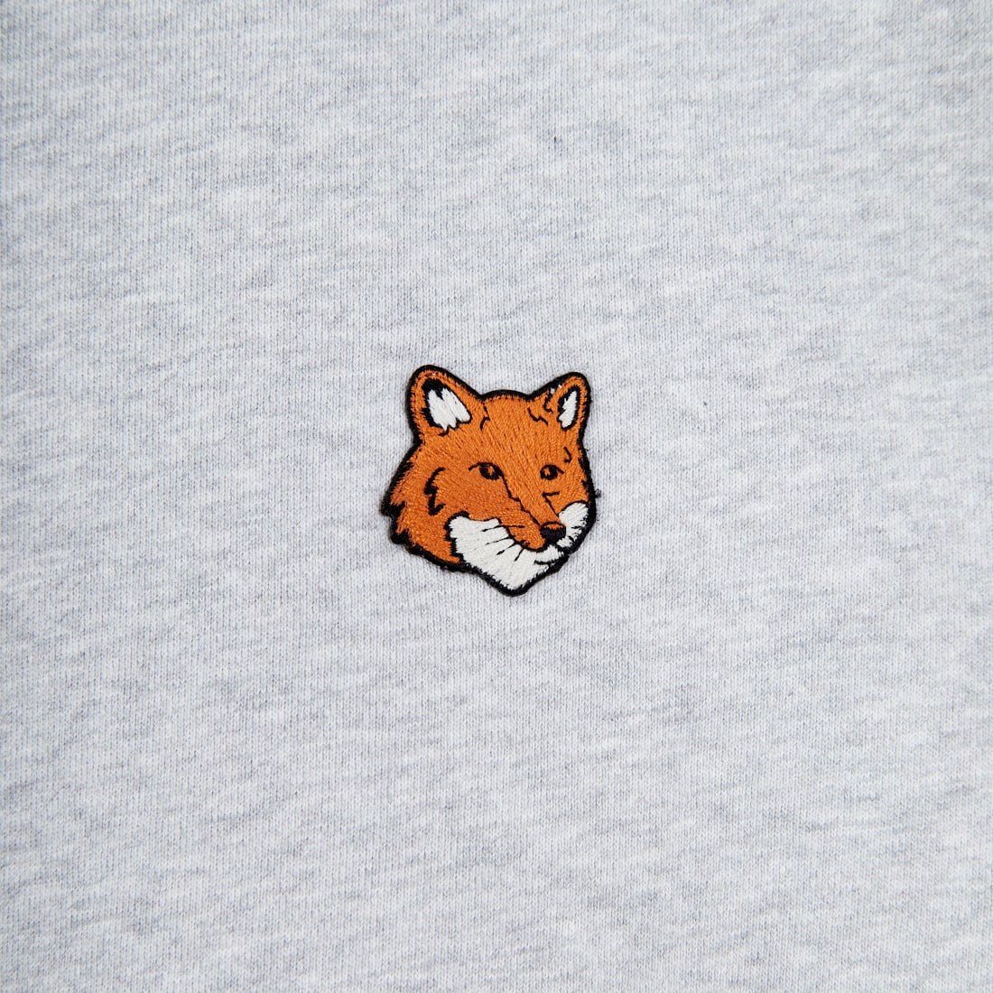 MAISON KITSUNE [メゾン キツネ] フォックスヘッド レギュラースウェット [PM00303KM0340] H120 LT.GR