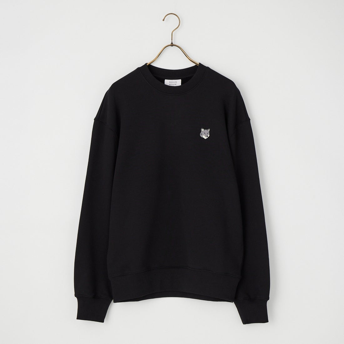 MAISON KITSUNE [メゾン キツネ] フォックスヘッド コンフォートスウェット [PM00304KM0341] P199 BLACK