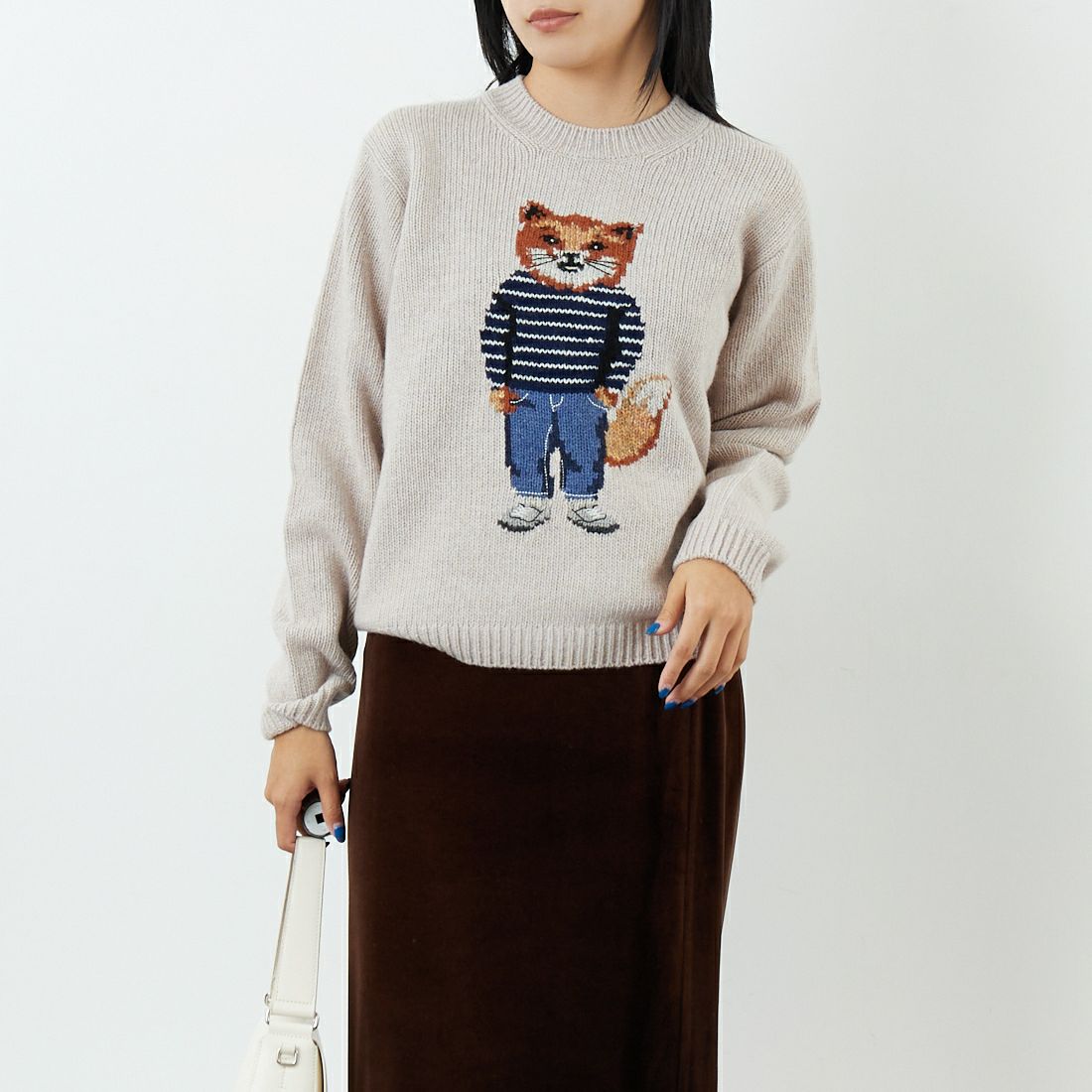 MAISON KITSUNE [メゾン キツネ] ドレスドフォックス インターシャ