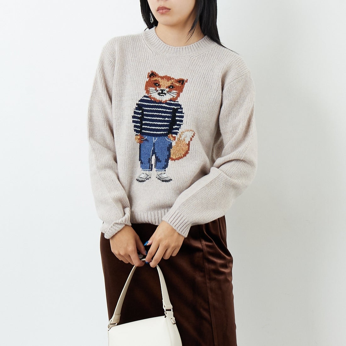 MAISON KITSUNE [メゾン キツネ] ドレスドフォックス インターシャ