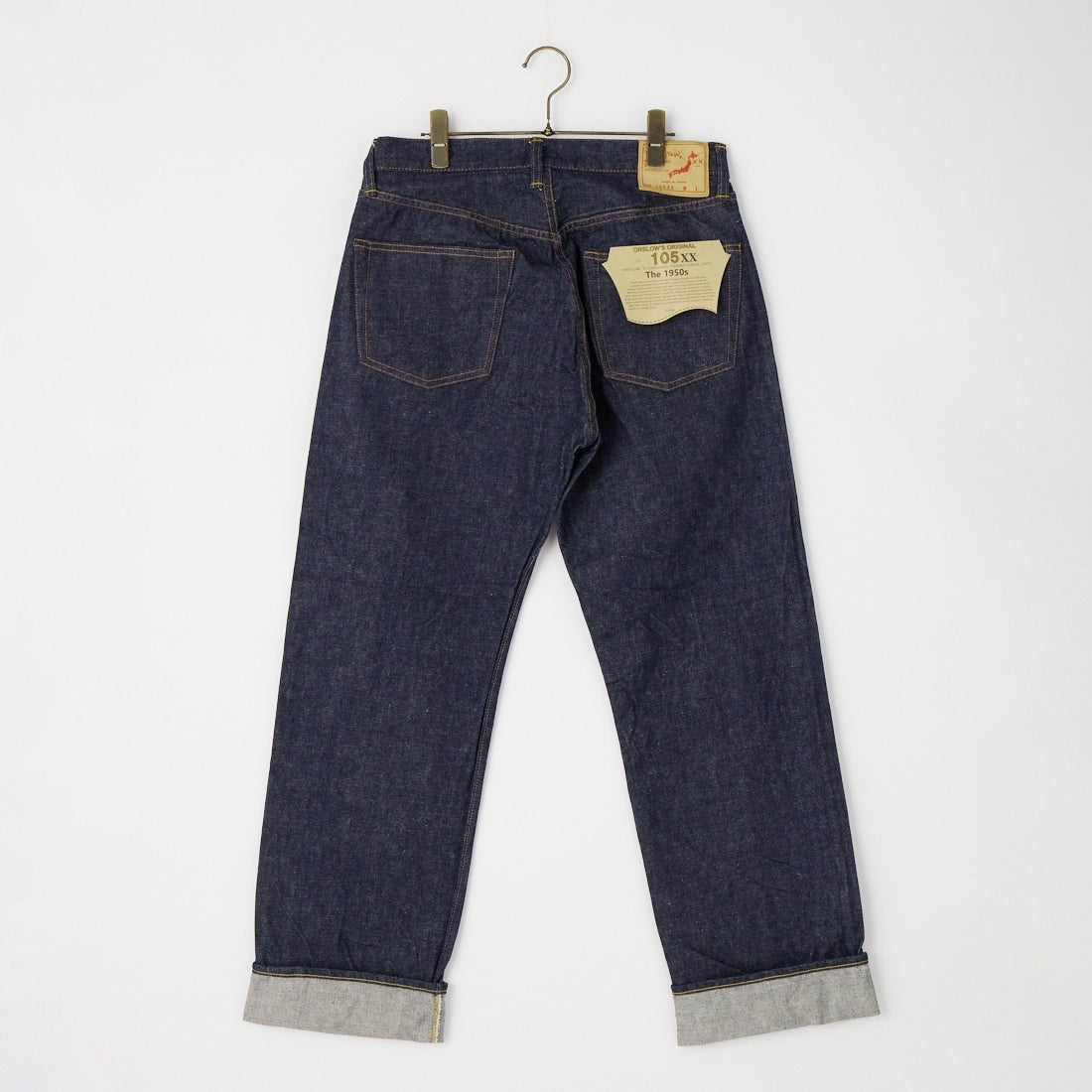 orSlow [オアスロウ] 105XX THE 1950S セルビッジデニムパンツ [01-1050XX] 81 ONEWASH