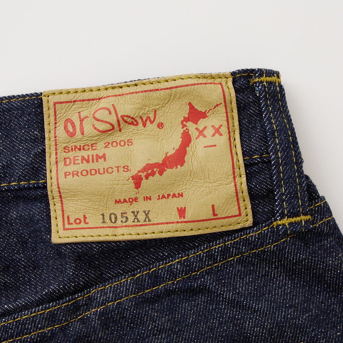orSlow [オアスロウ] 105XX THE 1950S セルビッジデニムパンツ [01-1050XX] 81 ONEWASH