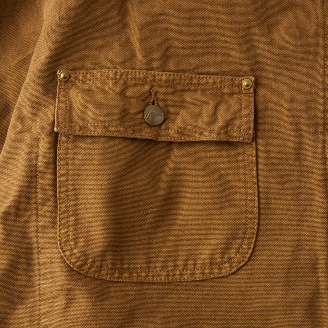 orSlow [オアスロウ] リラックスフィット オックスフォードカバーオール [01-6034] 53S BROWN