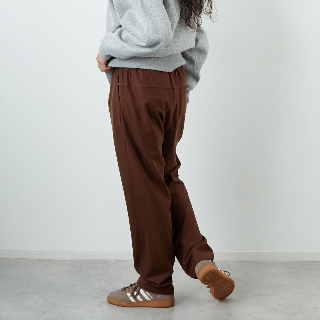 Jeans Factory Clothes [ジーンズファクトリークローズ] コスミカルウォームテーパードパンツ [21256055] 036 ﾚｯﾄﾞﾌﾞ &&モデル身長：162cm 着用サイズ：38&&