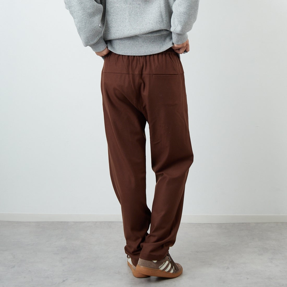 Jeans Factory Clothes [ジーンズファクトリークローズ] コスミカルウォームテーパードパンツ [21256055] 036 ﾚｯﾄﾞﾌﾞ &&モデル身長：162cm 着用サイズ：38&&