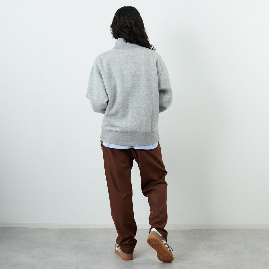 Jeans Factory Clothes [ジーンズファクトリークローズ] コスミカルウォームテーパードパンツ [21256055] 036 ﾚｯﾄﾞﾌﾞ &&モデル身長：162cm 着用サイズ：38&&