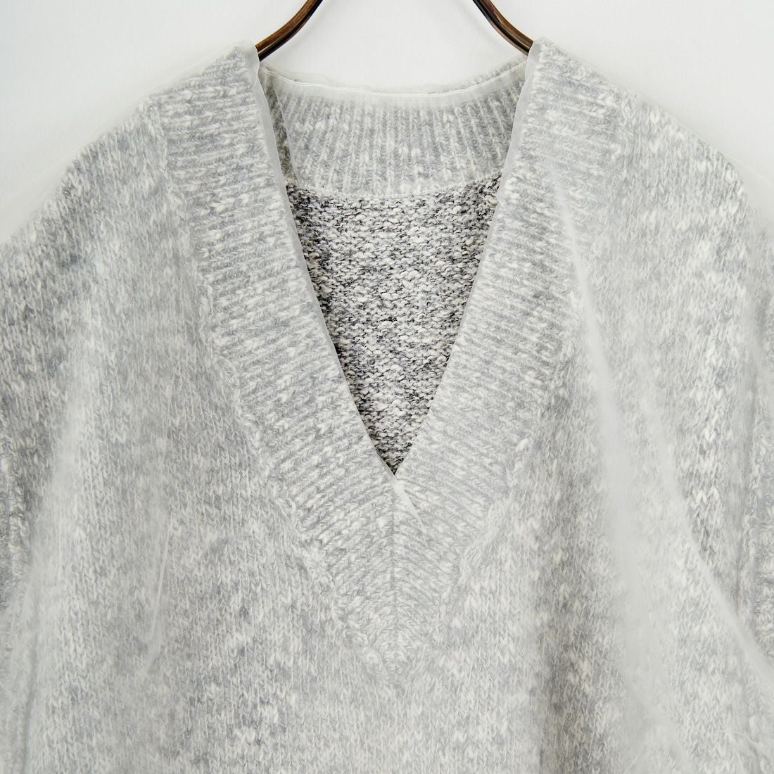 CHIGNON [シニヨン] リバーオーガンドッキングベスト [9554-083JR] GRAY