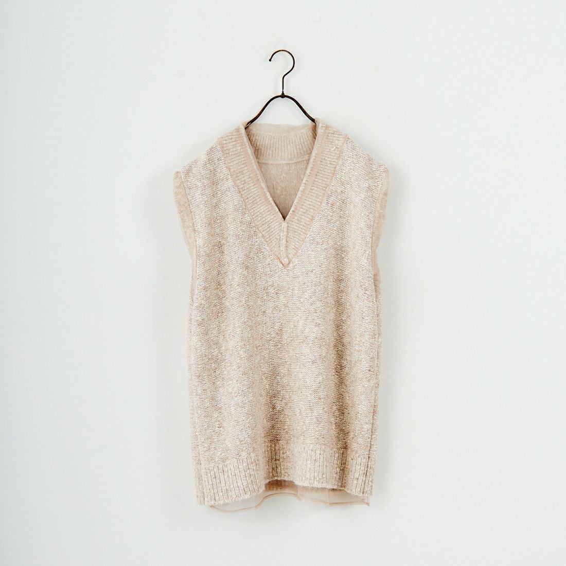 CHIGNON [シニヨン] リバーオーガンドッキングベスト [9554-083JR] BEIGE