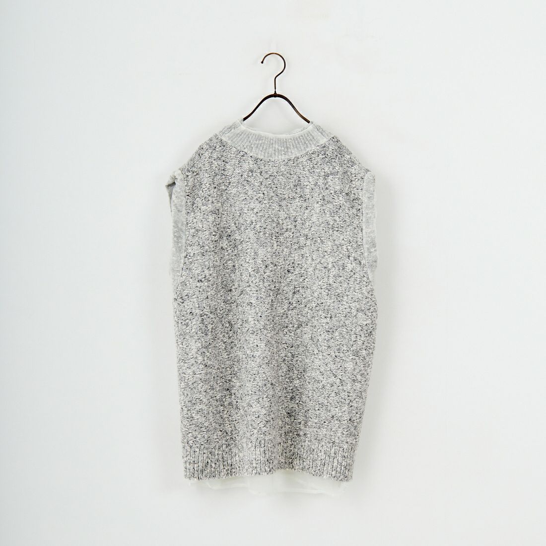 CHIGNON [シニヨン] リバーオーガンドッキングベスト [9554-083JR] GRAY