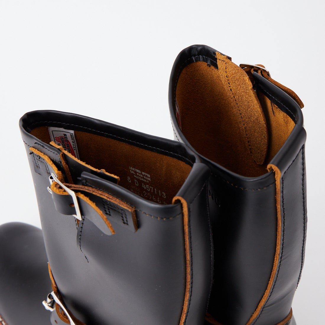 RED WING [レッドウィング] 11インチ エンジニアブーツ Dワイズ [2966] ﾌﾞﾗｯｸ ｸﾛﾝﾀ