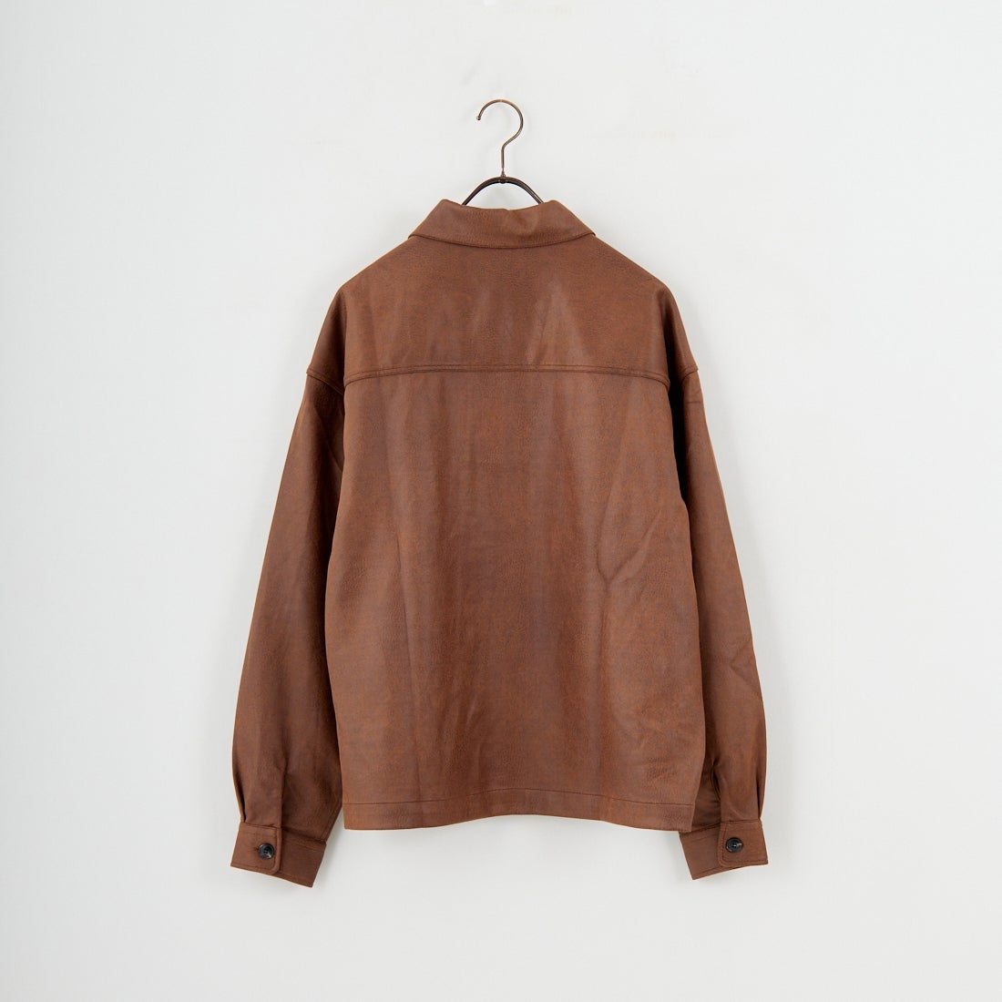 SLICK [スリック] シンセティックレザートラッカージャケット [5111047] 500 BROWN