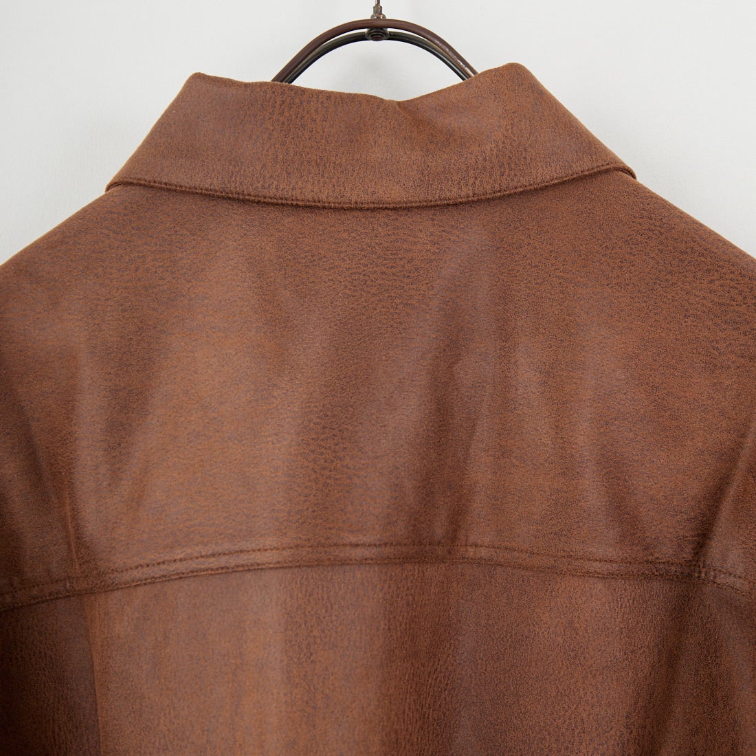 SLICK [スリック] シンセティックレザートラッカージャケット [5111047] 500 BROWN