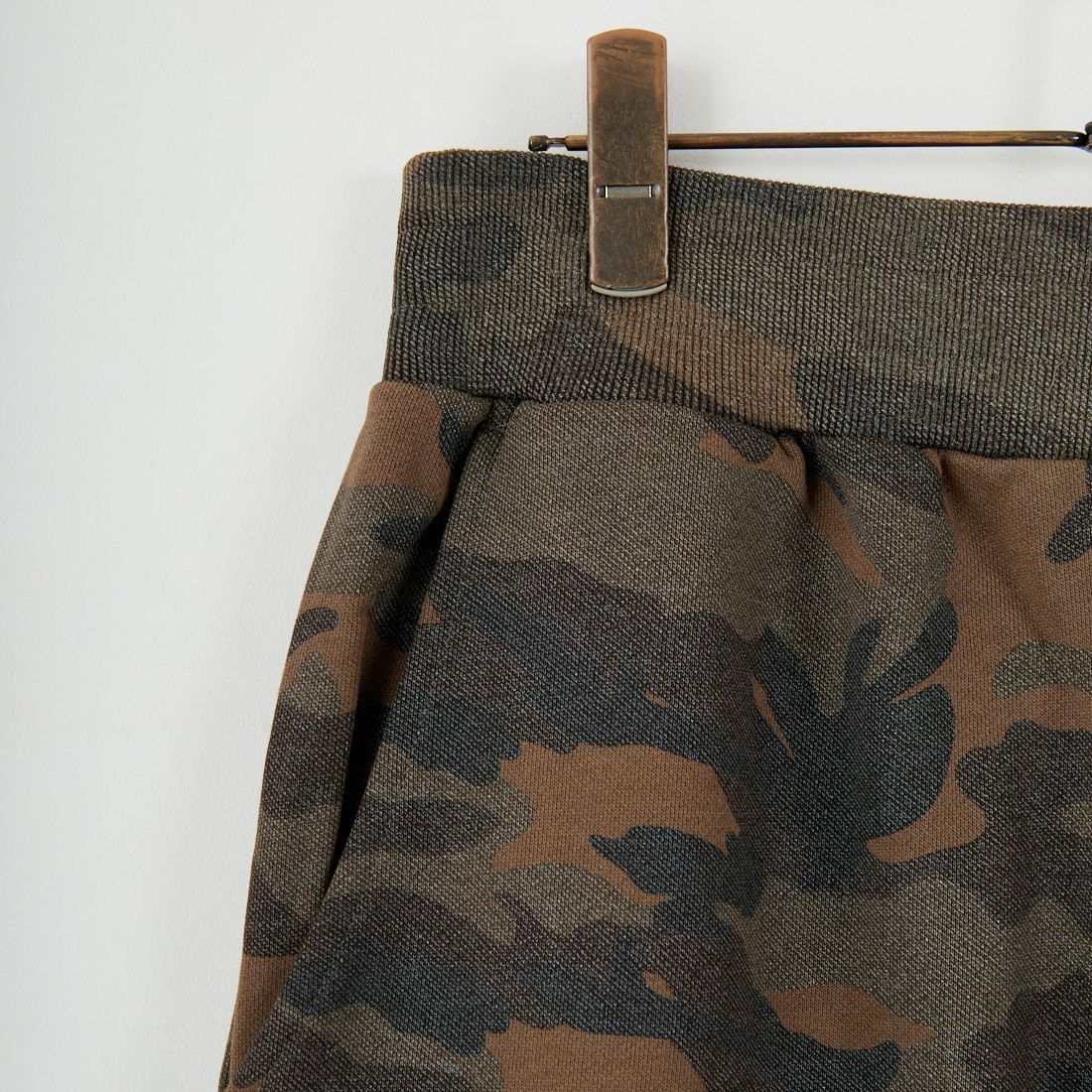 SLICK [スリック] カモフラージュプリント ワイドスウェットパンツ [5161040] 430 WOODLA