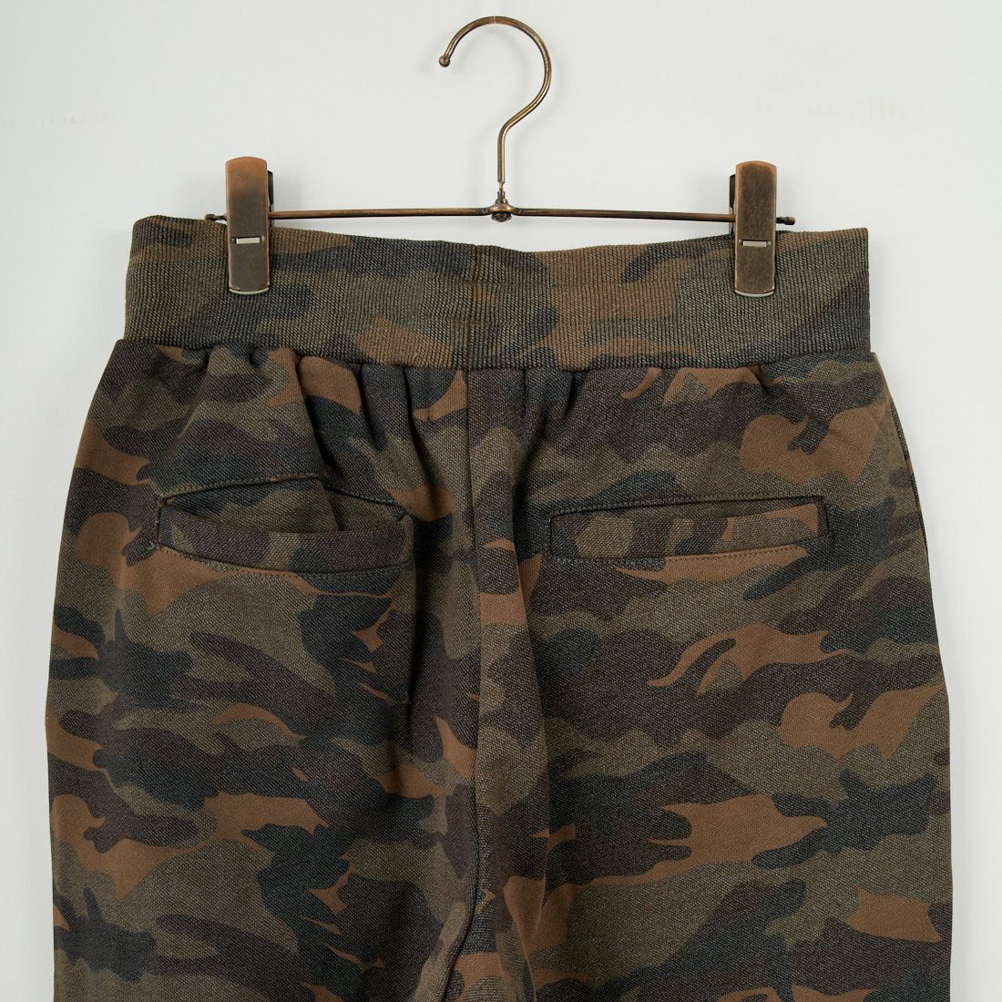 SLICK [スリック] カモフラージュプリント ワイドスウェットパンツ [5161040] 430 WOODLA