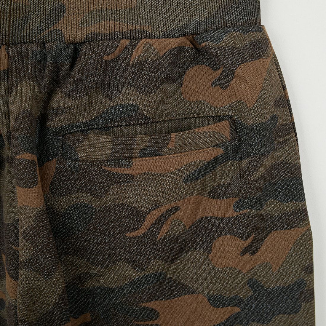 SLICK [スリック] カモフラージュプリント ワイドスウェットパンツ [5161040] 430 WOODLA