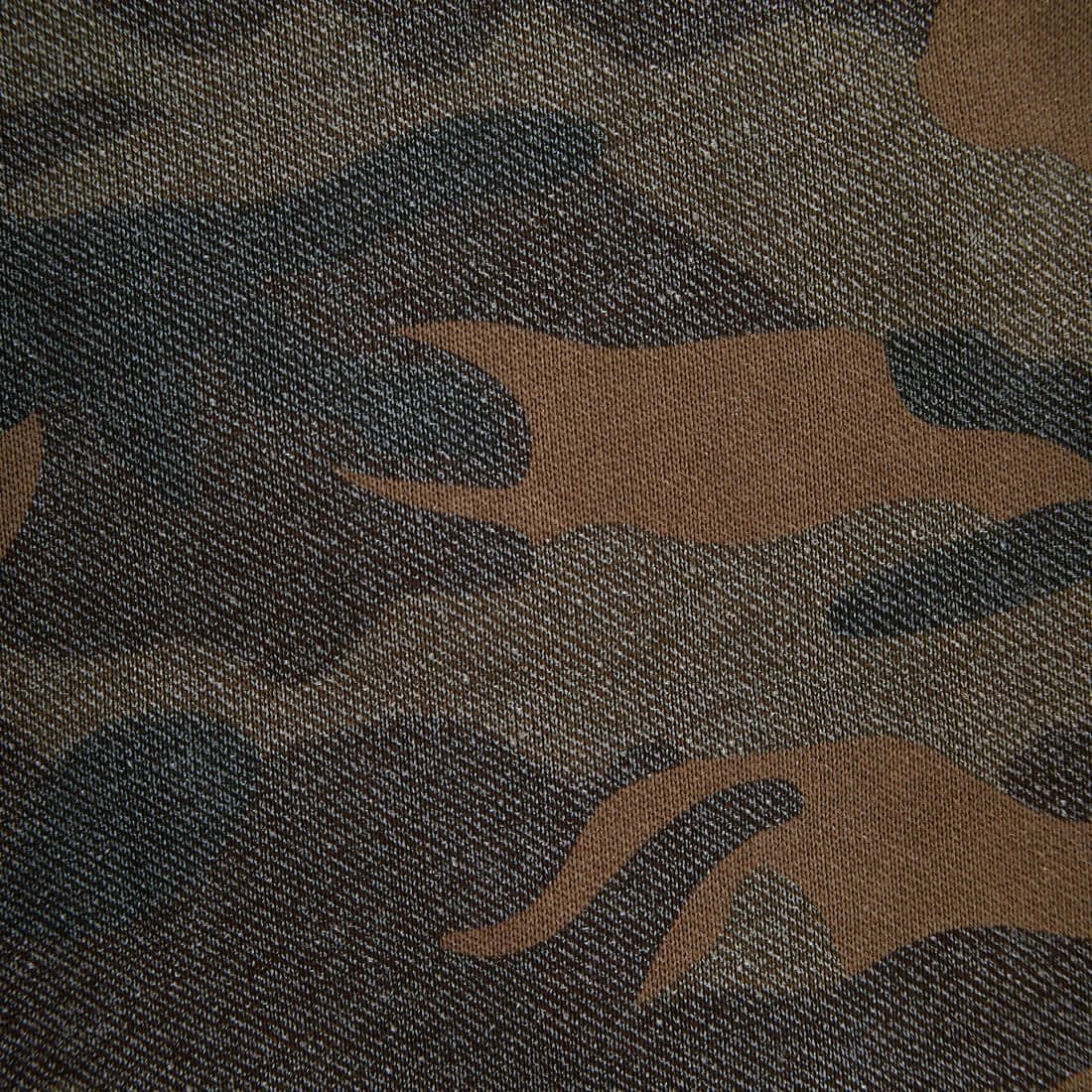 SLICK [スリック] カモフラージュプリント ワイドスウェットパンツ [5161040] 430 WOODLA