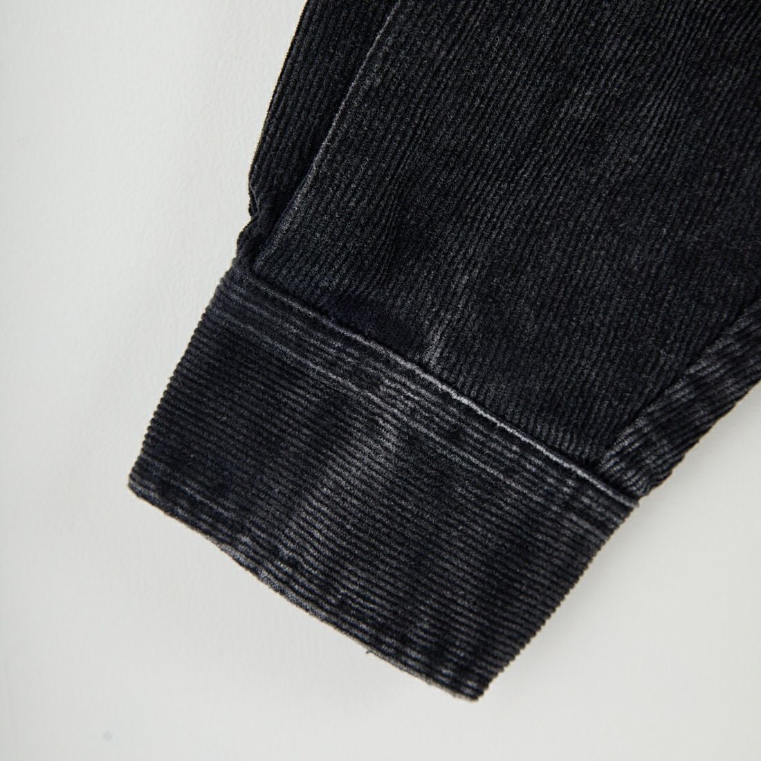 SLICK [スリック] サルファーダイ コーデュロイレギュラーシャツ [5121041] 700 BLACK