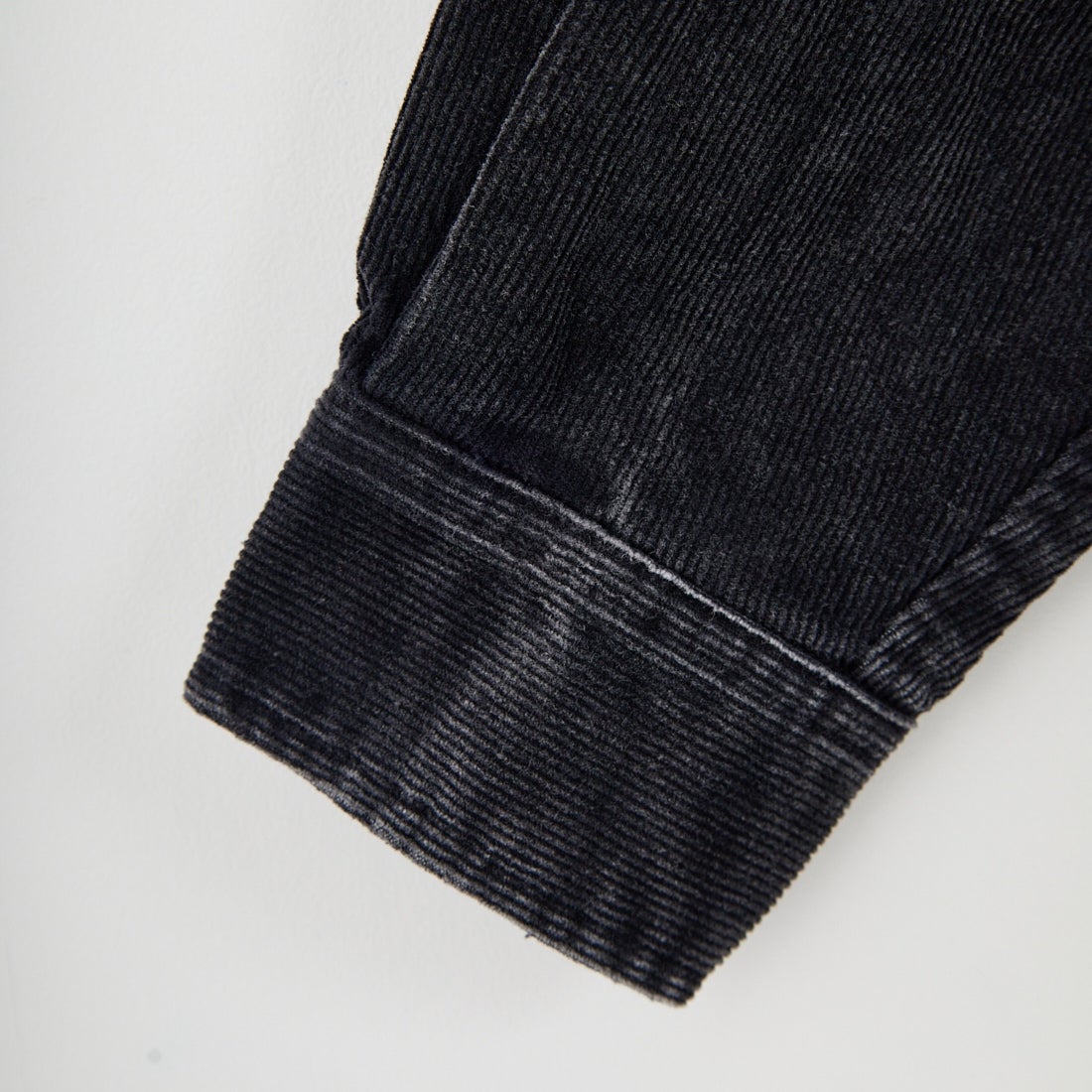 SLICK [スリック] サルファーダイ コーデュロイレギュラーシャツ [5121041] 700 BLACK