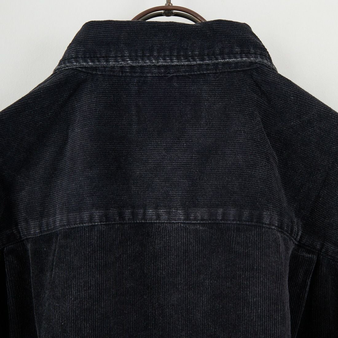 SLICK [スリック] サルファーダイ コーデュロイレギュラーシャツ [5121041] 700 BLACK