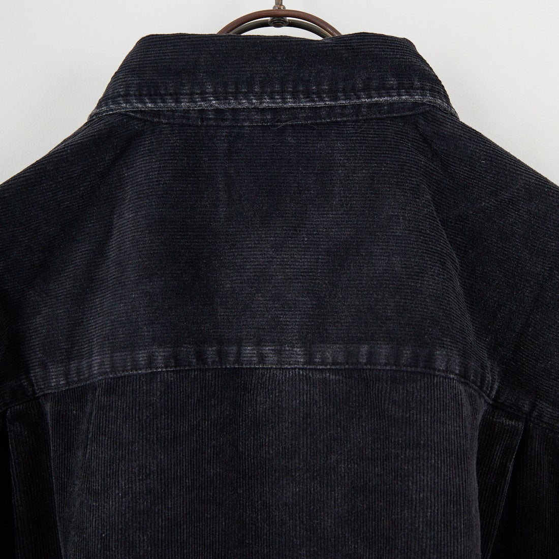 SLICK [スリック] サルファーダイ コーデュロイレギュラーシャツ [5121041] 700 BLACK