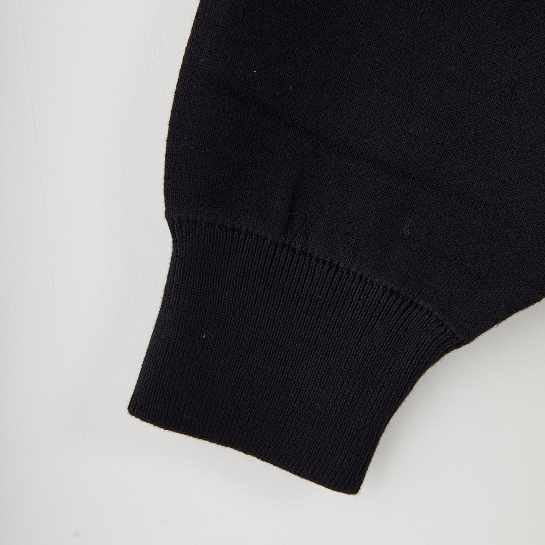 SLICK [スリック] スウェットライク ドローストリングポロニット [5151028] 700 BLACK