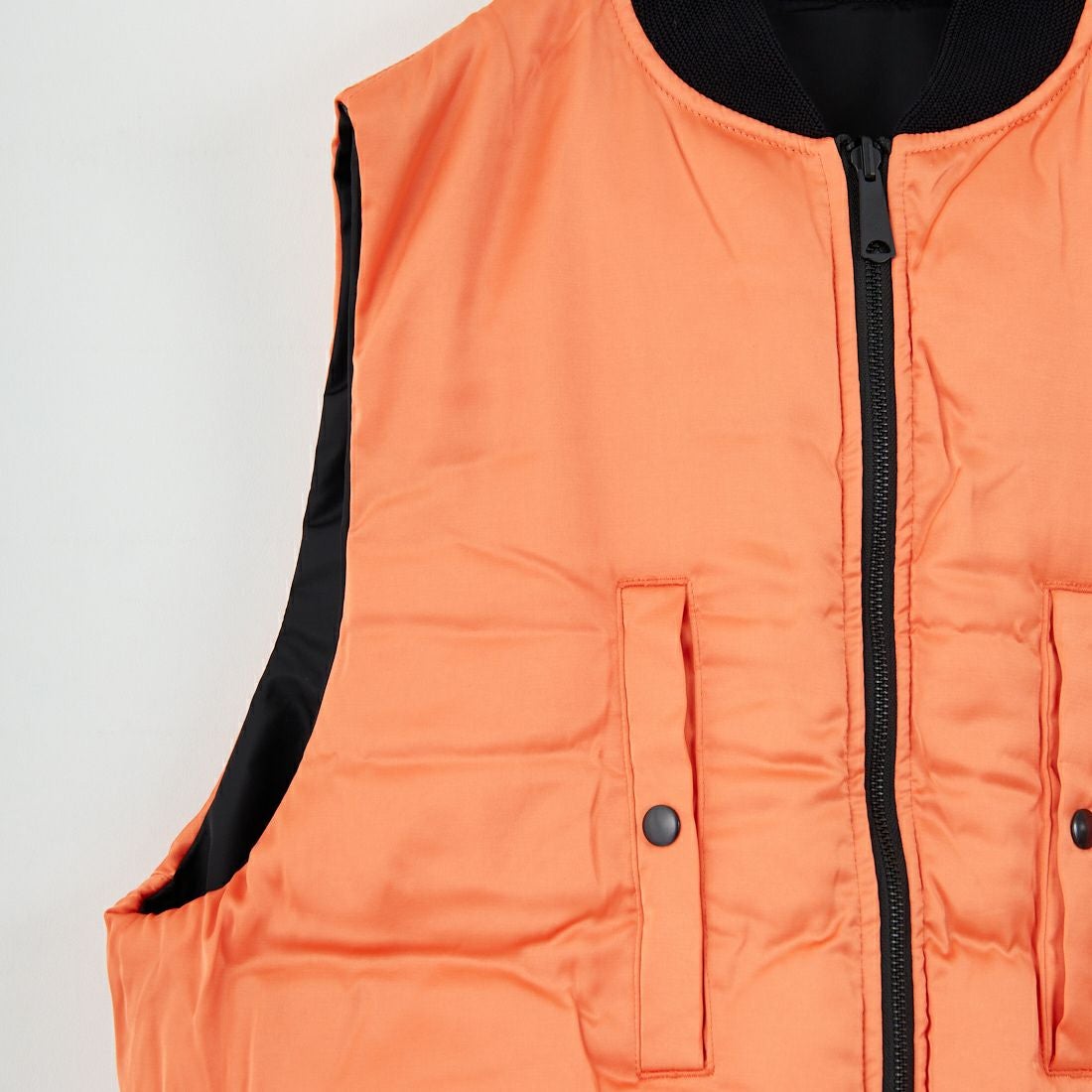 THRIFTY LOOK [スリフティールック] MA-1 刺繍ベスト [TL25F032] BLACK