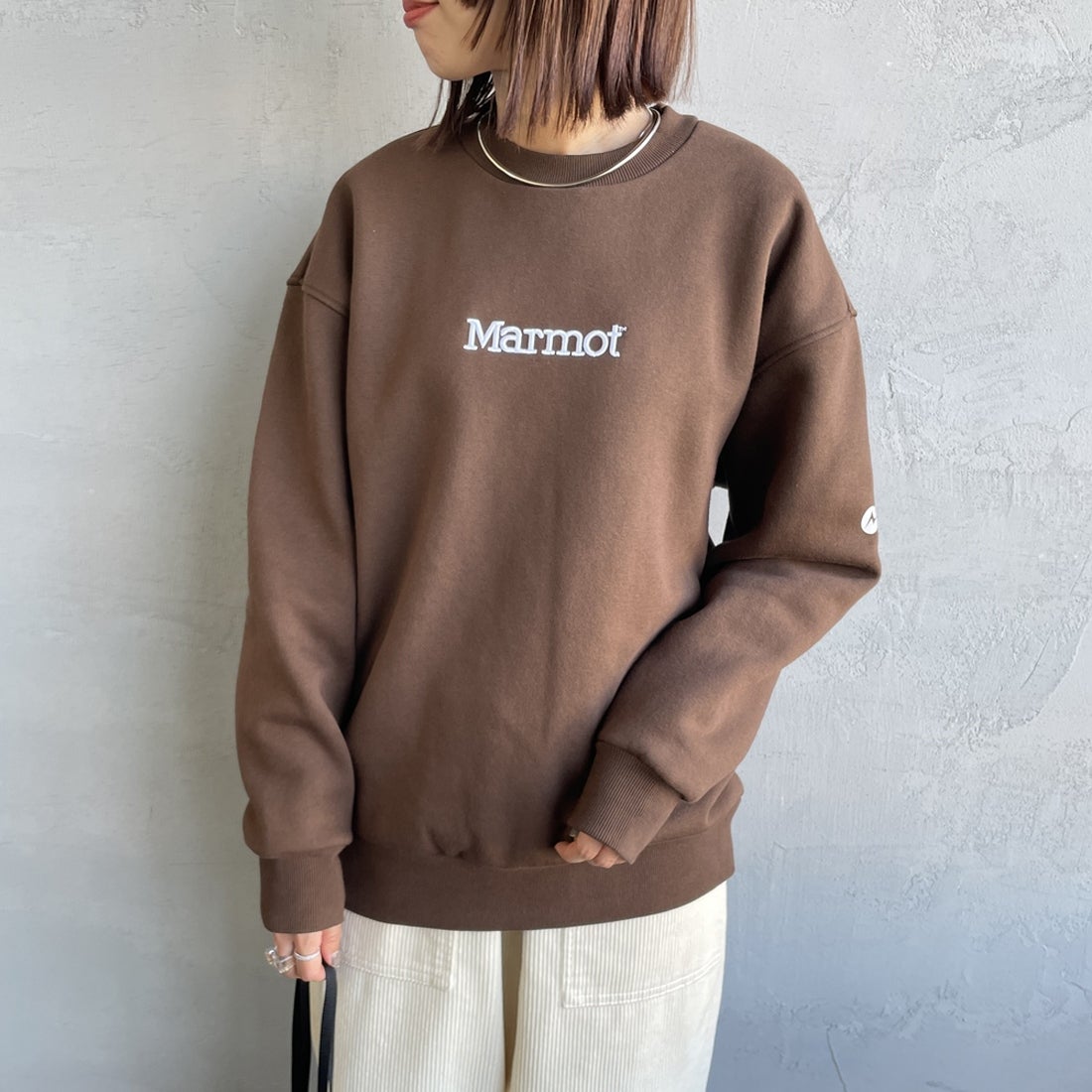 BROWN&&モデル身長：159cm 着用サイズ：S&&