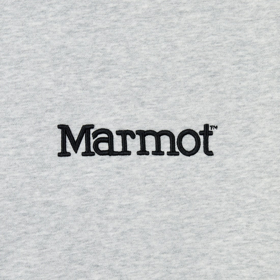 Marmot [マーモット] 別注 ブランド刺繍ロゴ クルーネックスウェット [MTFW25USW364IN-JF] TOP GRAY