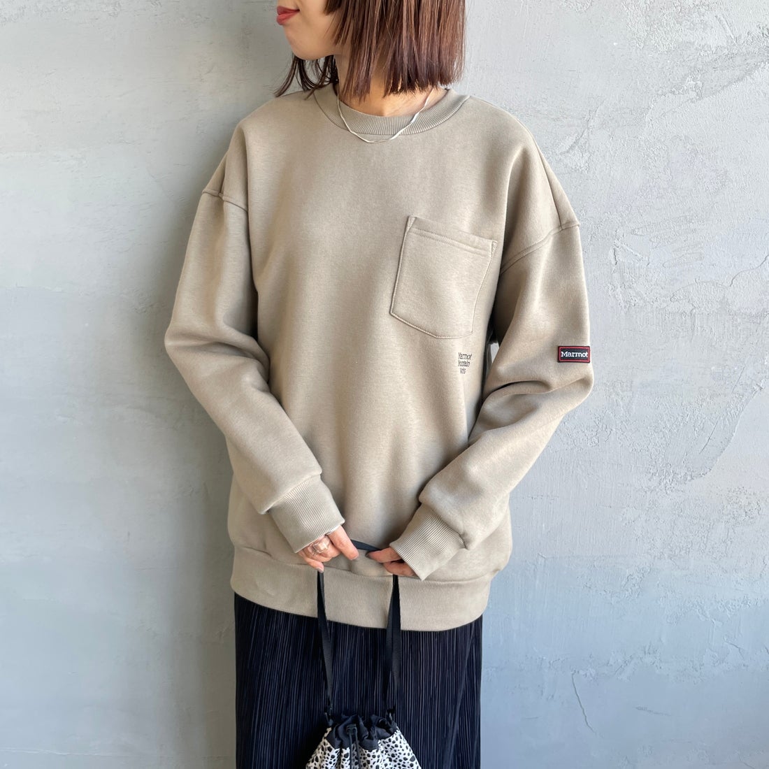 BEIGE&&モデル身長：159cm 着用サイズ：S&&