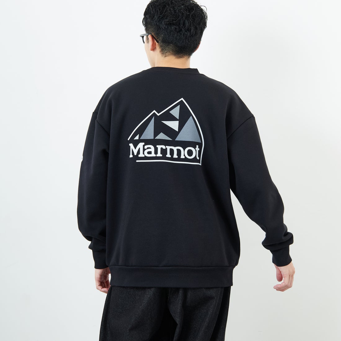 BLACK&&モデル身長：168cm 着用サイズ：L&&