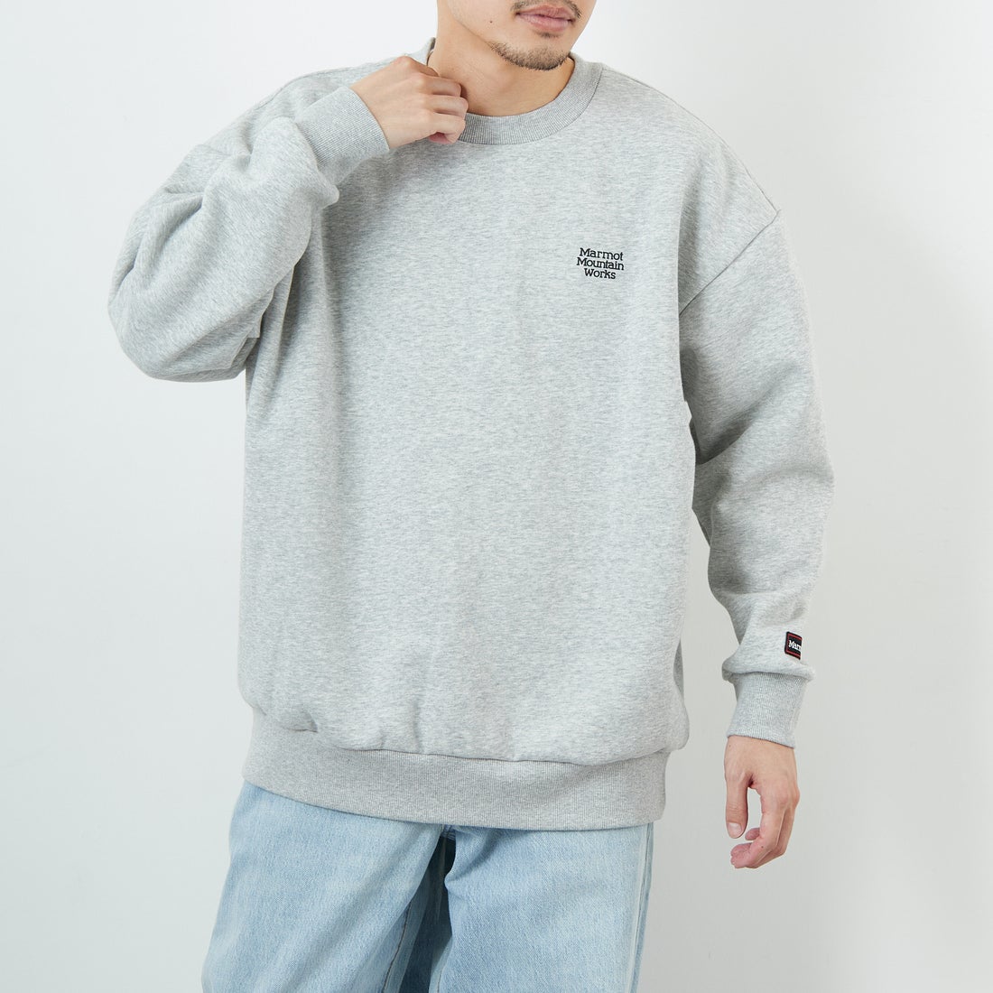 Marmot [マーモット] 別注 ヒストリーロゴ バックプリントスウェット
