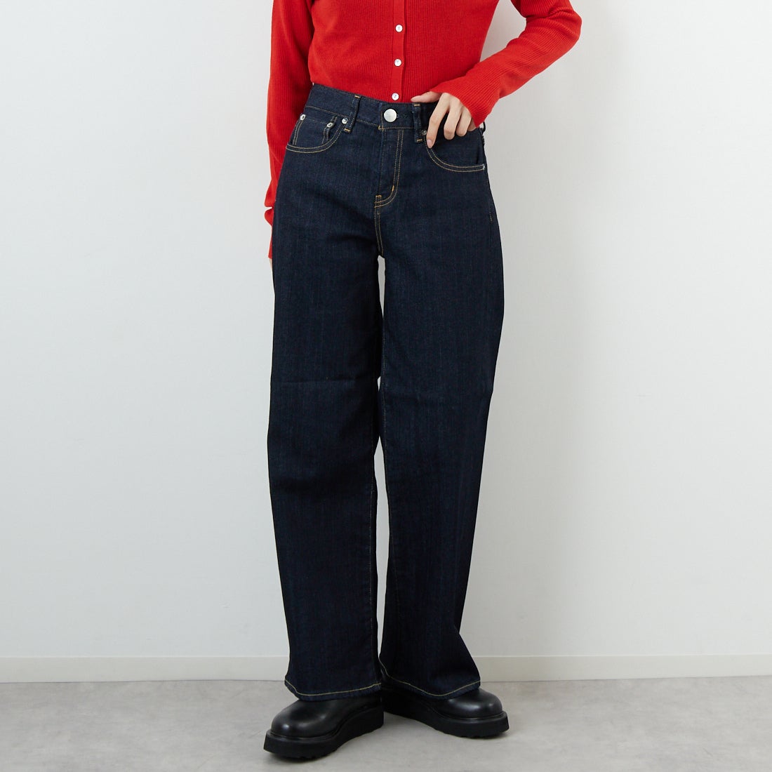 RINSE&&モデル身長：162cm 着用サイズ：22&&