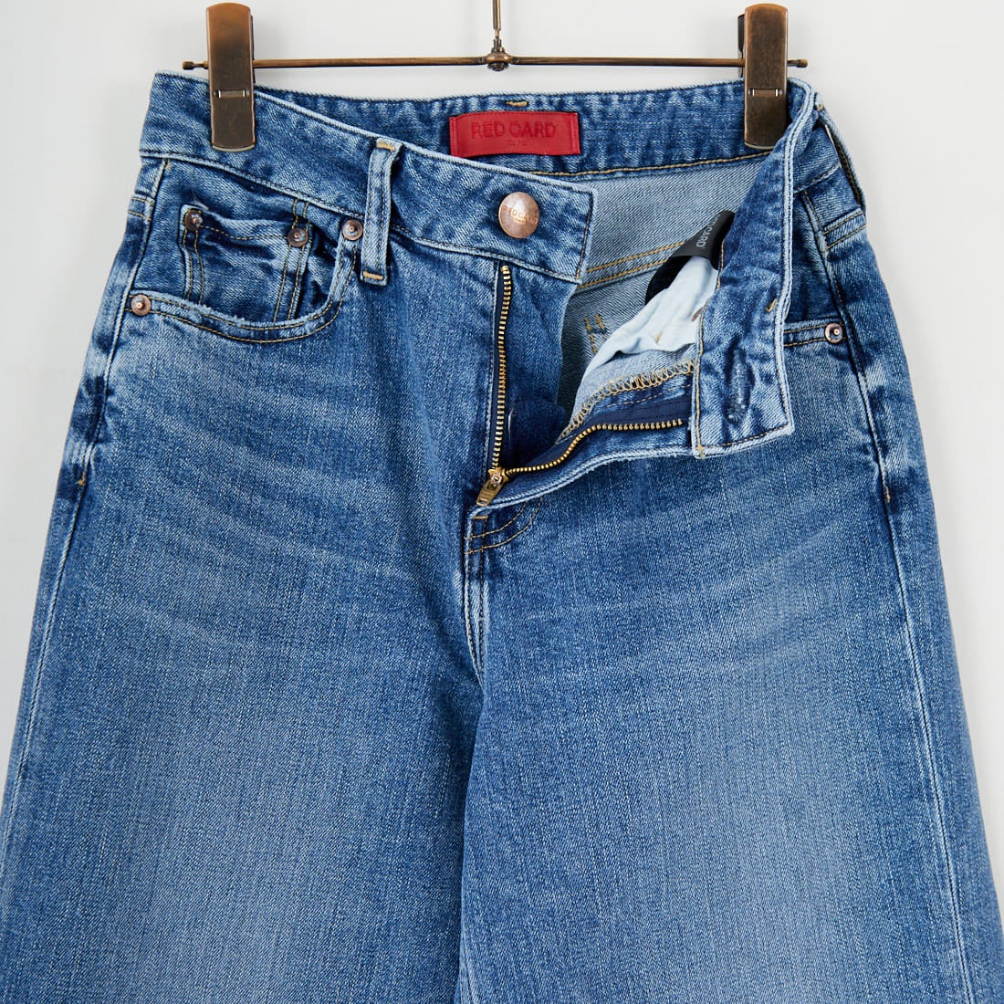 RED CARD TOKYO [レッドカード トーキョー] マーヴェリック ワイドフレアパンツ [12W11601SMD] A-STN MID
