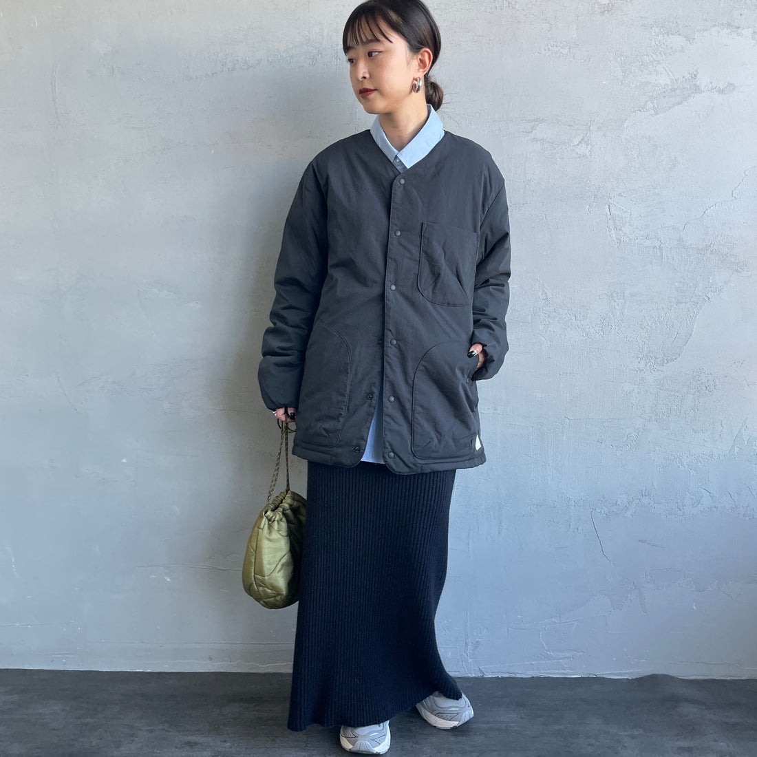 NANGA [ナンガ] ヒノックリップストップインナーダウンカーディガン