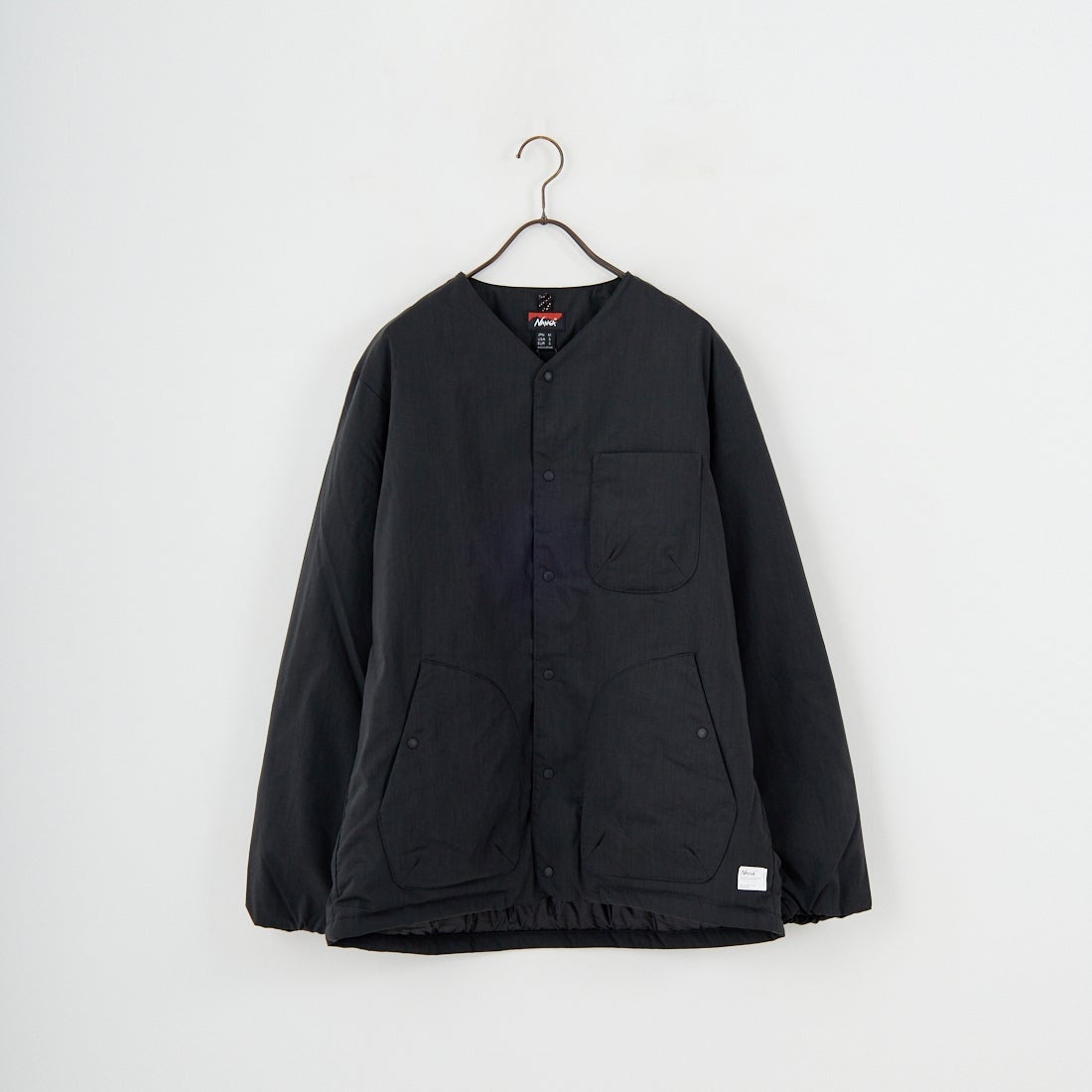 NANGA [ナンガ] ヒノックリップストップインナーダウンカーディガン [ND2441-1M300] BLK