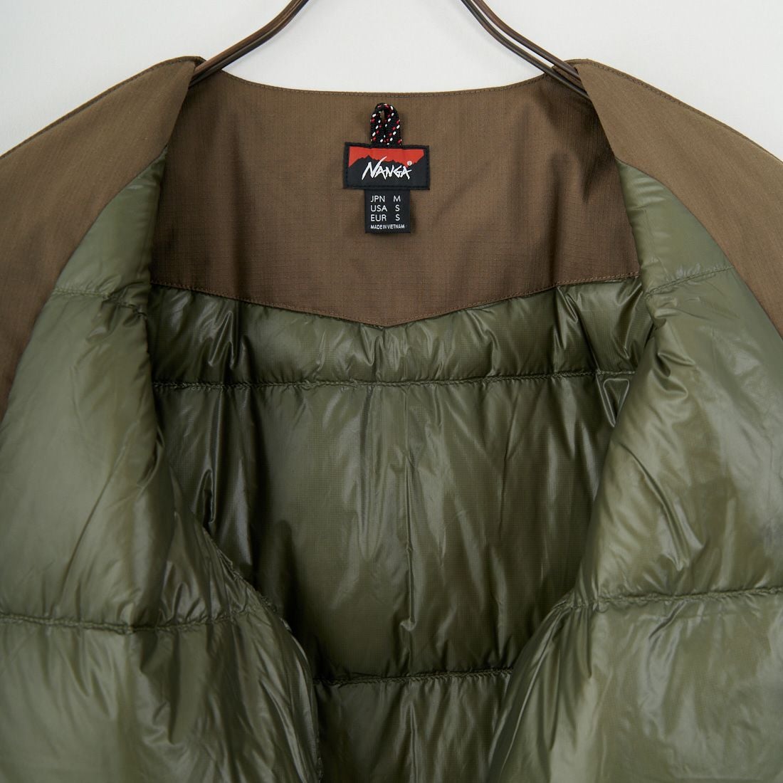 NANGA [ナンガ] ヒノックリップストップインナーダウンカーディガン [ND2441-1M300] AMG