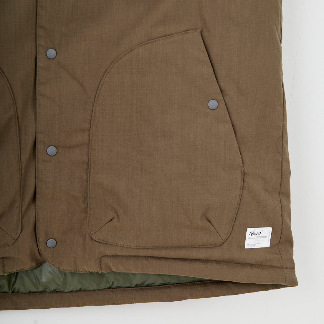 NANGA [ナンガ] ヒノックリップストップインナーダウンカーディガン [ND2441-1M300] AMG