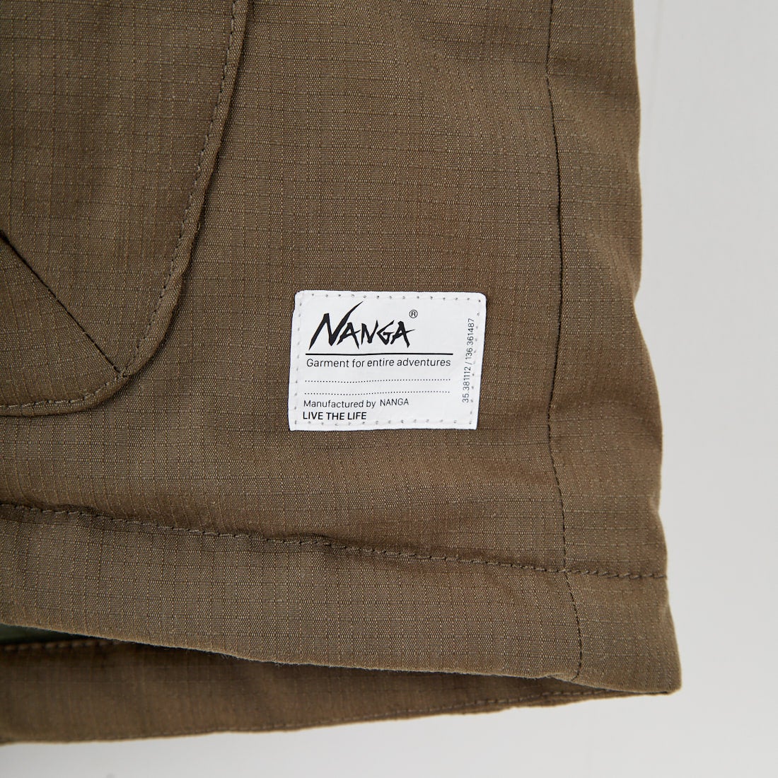 NANGA [ナンガ] ヒノックリップストップインナーダウンカーディガン [ND2441-1M300] AMG