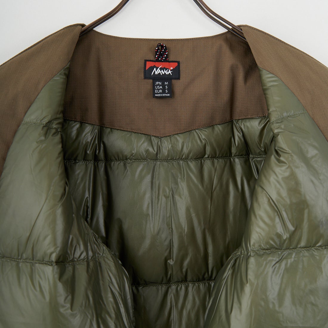 NANGA [ナンガ] ヒノックリップストップインナーダウンカーディガン [ND2441-1M300] AMG