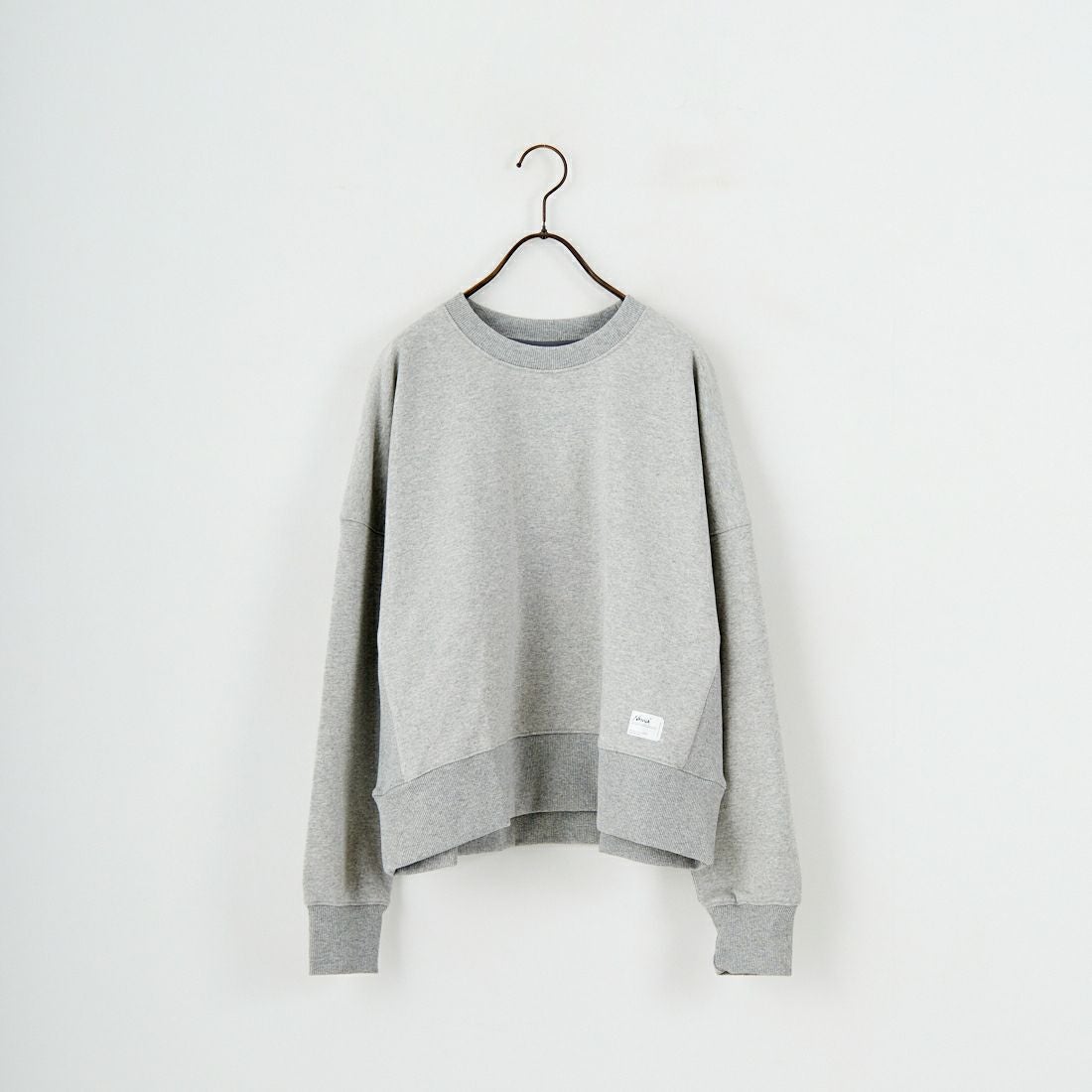 NANGA [ナンガ] ウィメンズ エコハイブリッドスウェットシャツ [NW2442-1F005] L.GRY