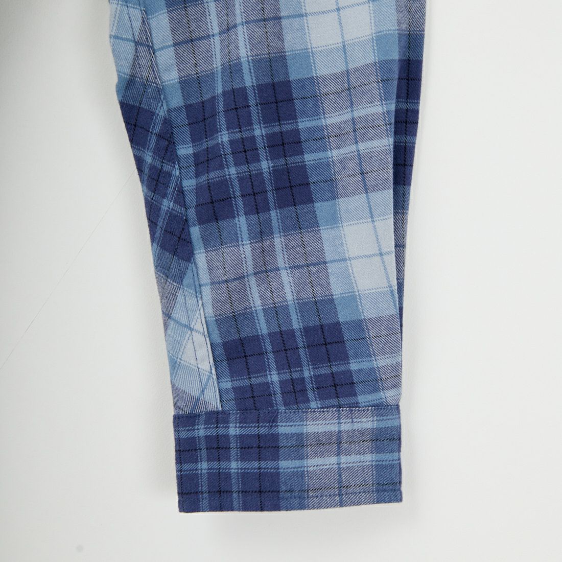 NANGA [ナンガ] フェードタータンチェックキャンプシャツ [N2530-1I107A] BLU