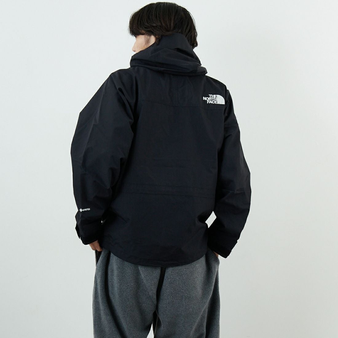 THE NORTH FACE [ザ ノースフェイス] マウンテンライトジャケット [NP62550] K &&モデル身長：179cm 着用サイズ：M&&